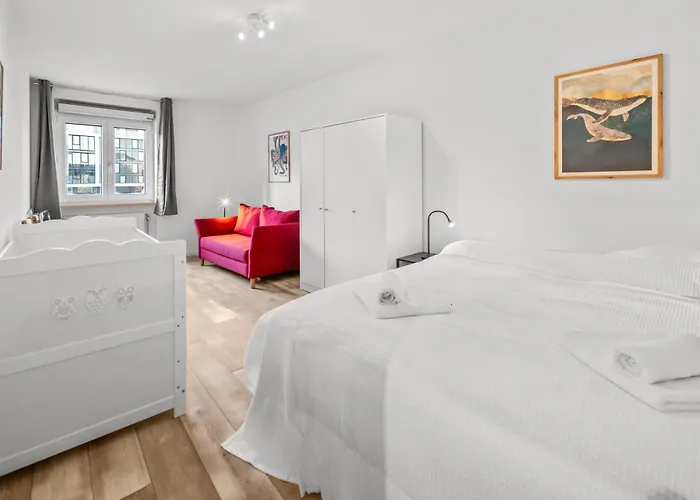 公寓 8 Min Per U-bahn Zum Marienplatz - 120 Qm Schwabing - 3 Sz - 2 Baeder - 9 Personen 慕尼黑